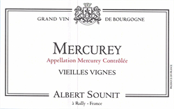 2019 Mercurey Rouge, Vieilles Vignes, Albert Sounit